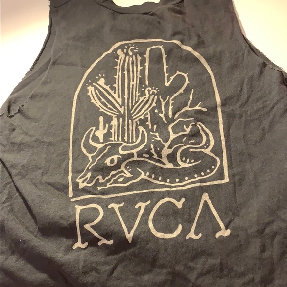 rvca tie tank top - Picture 2 of 2